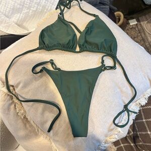 Sundaze green bikini set
